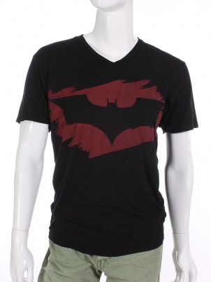 The Dark Knight Rises T-Shirt Red/Black Bat